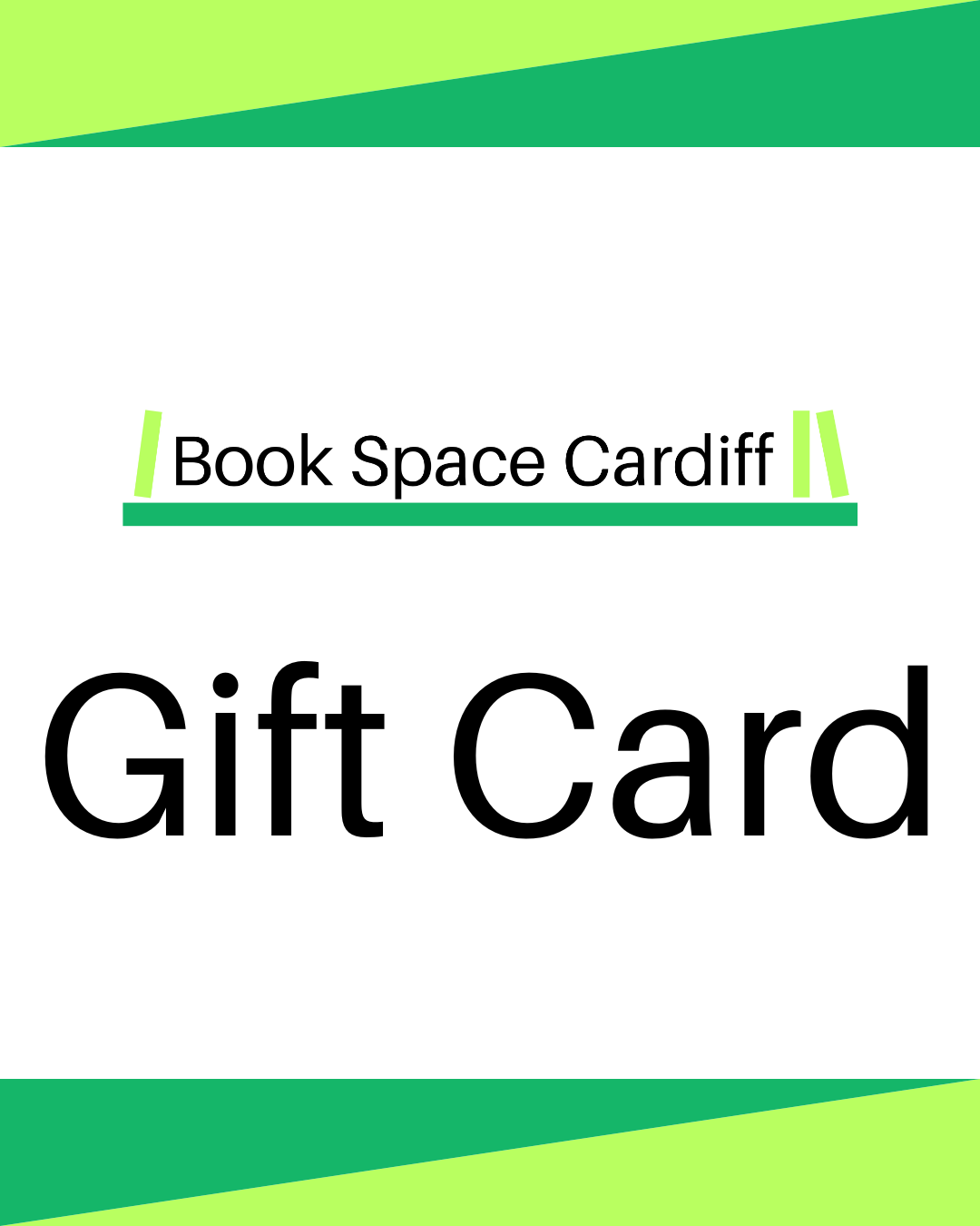 Book Space Cardiff gift card