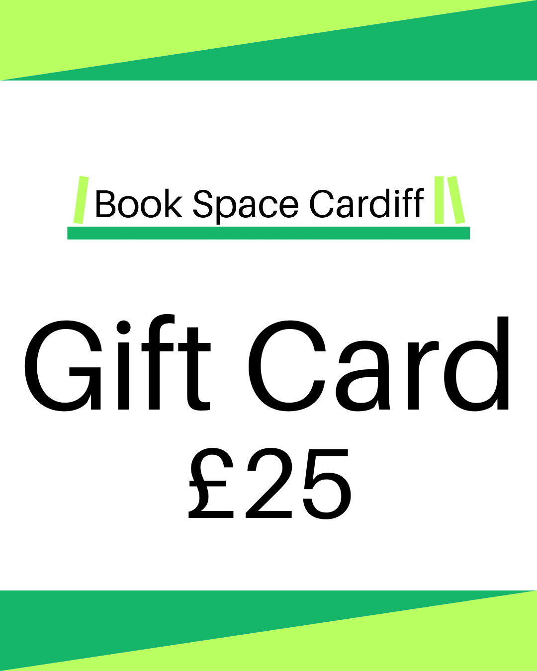 Book Space Cardiff gift card